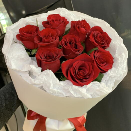 Букет с кенийской розой