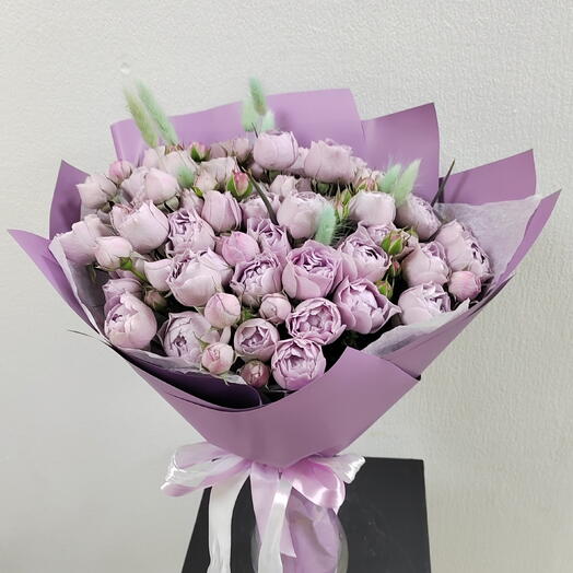 Лавандовые розы 💜