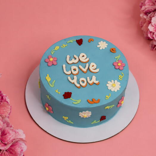 Бенто-торт "We Love you"