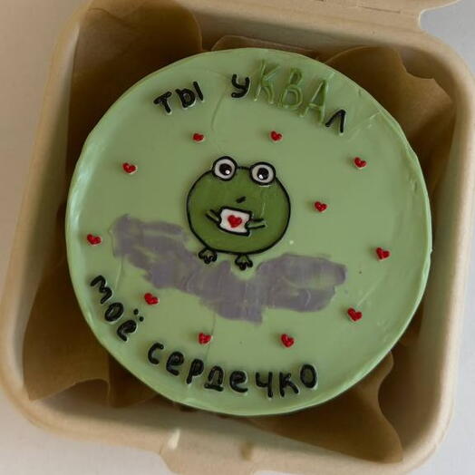 Бенто торт на день рождения мужчине, девушке, подруге, другу, парню, любимой "Уквал"