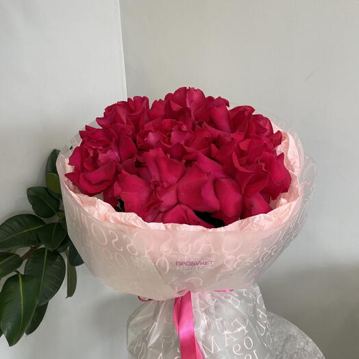 Акцентный букет из французской розы💗