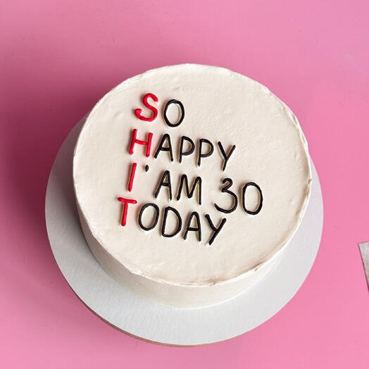 Торт на 30 лет