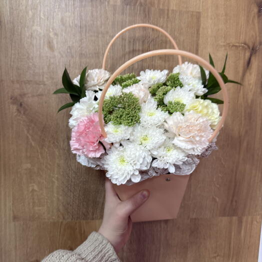 Композиция с диантусами