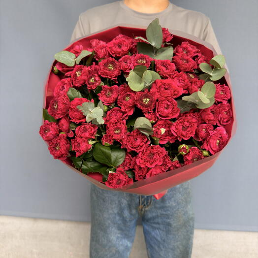 Яркие пионовидные розочки♥️