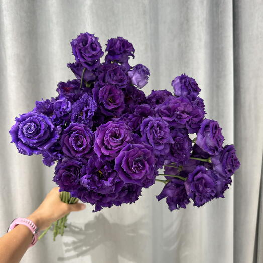 Букет лизиантус (эустома) фиолетовая 💜
