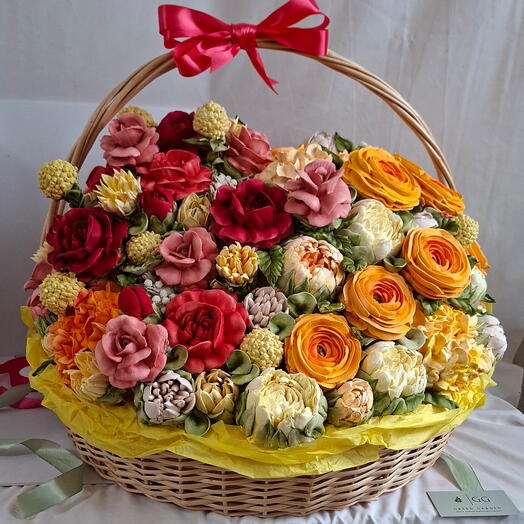 Корзина 60см "В оттенках осени"