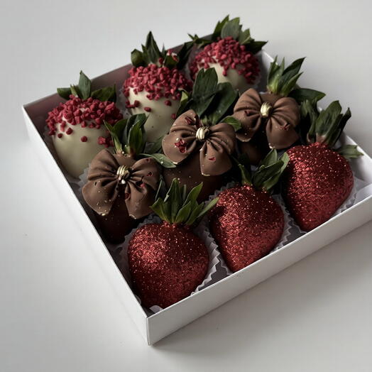 Клубника в шоколаде 
Сияй🎀🍓