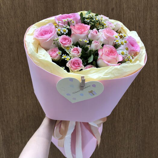 Букет цветов «Сюрприз»💞