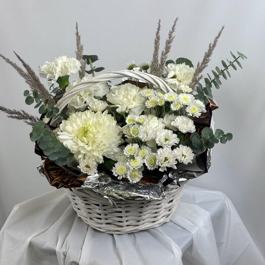 Корзинка с розами