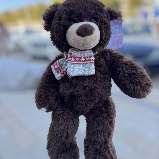 Игрушка медведь среднего размера