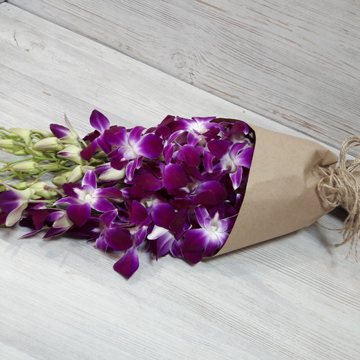La orquídea de 9 piezas