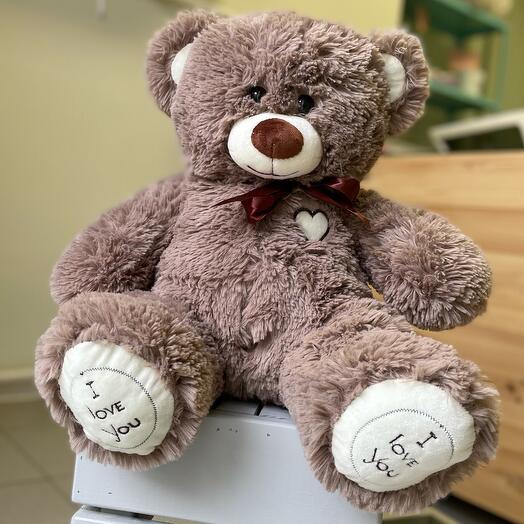 Oso de peluche Misha (marrón, 60 cm)