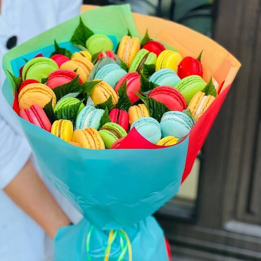 Bouquet de bolo de macarrão