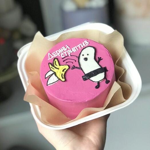 Бенто - торт Раздетый банан