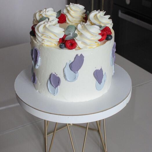 Pastel de chocolate con cereza
