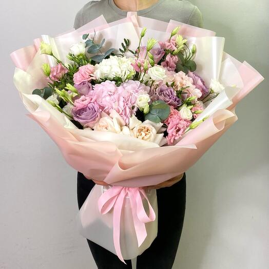 Delicate floral bouquet