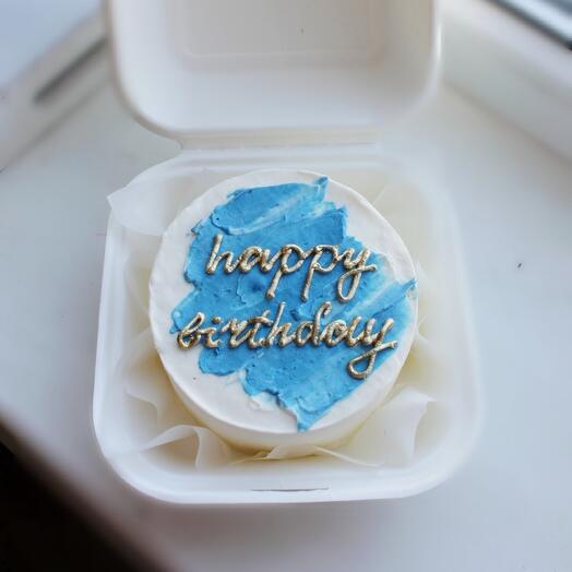 Bento birthday cake for a friend , girlfriend