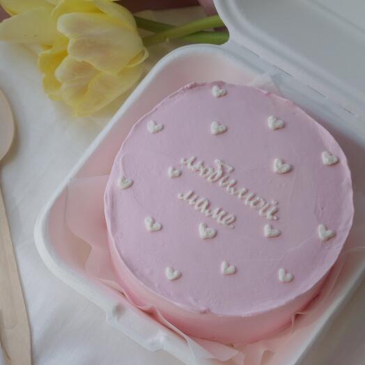 Бенто торт «Любимой маме»