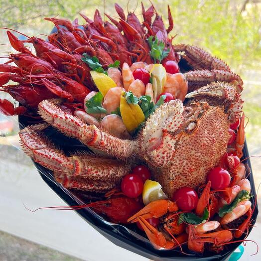 Букет из раков и краба «Crab»
