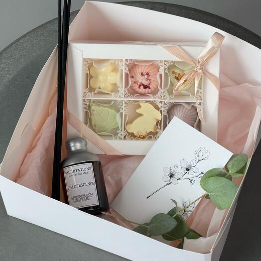 Handmade Candy and Aroma diffuser Gift Set