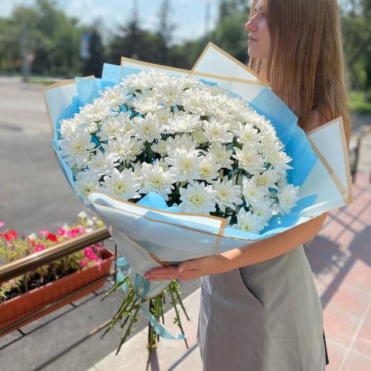 Букет из хризантем