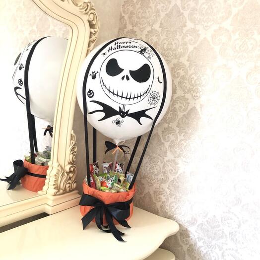 Сладкий подарок букет сладостей на Хеллоуин Halloween