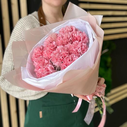 Ramo de Dianthus y manzanilla