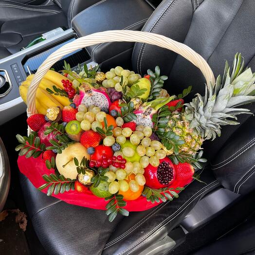 Корзина тропический микс