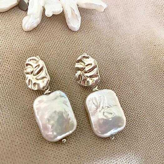 Серебряные серьги