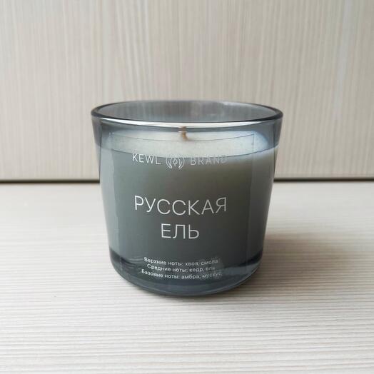 Ароматическая свеча «Русская ель»