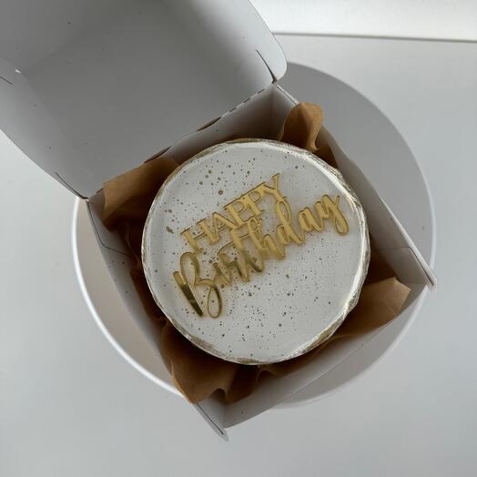 Happy Birthday Bento Cake