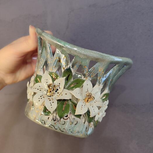 Ваза фарфор 13*16
