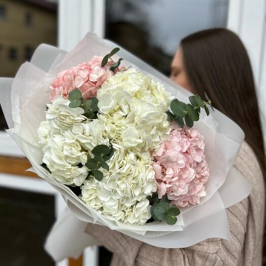 Нежный монобукет букет из гортензии 😇