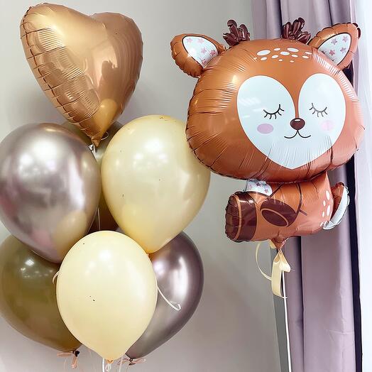 A set of balls "Fawn"