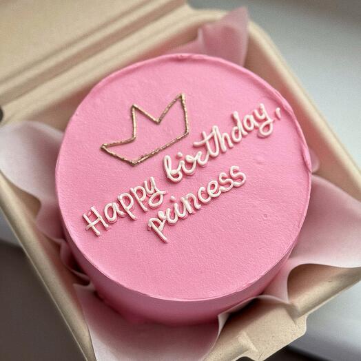 Бенто торт Happy birthday, princess 👑