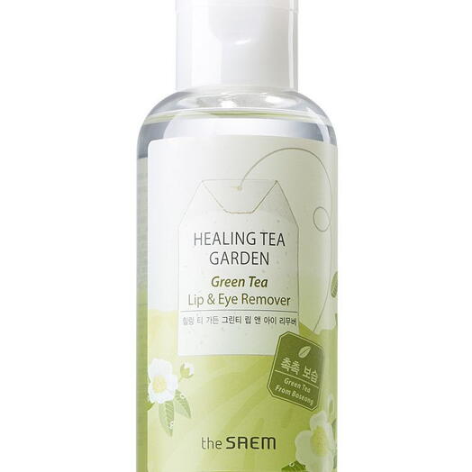 The Saem Healing Tea Garden Green Tea Lip Eye Remover Средство для снятия макияжа с глаз и губ