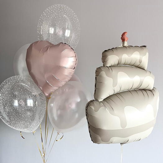 Воздушные шары Тортик