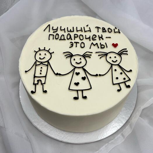 Бенто торт «подарочек» 750 гр