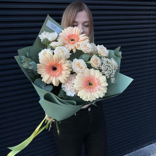 BOUQET «Merci» green