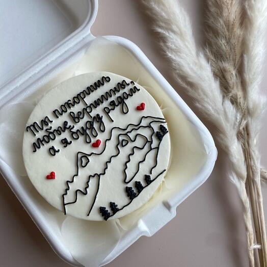 Бенто-торт ты покоришь любые вершины