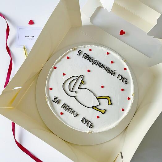 Bento cake 1 kg "festive goose"