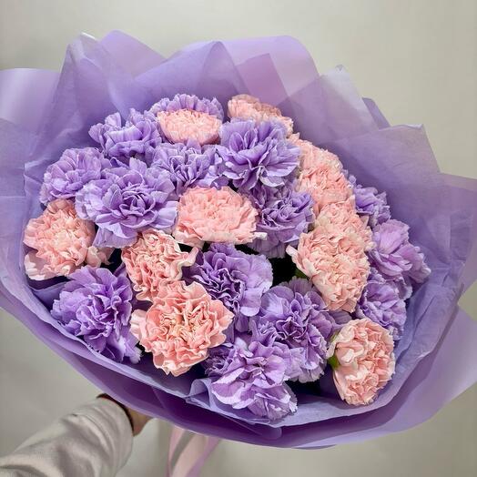 Хит букет из 25 садовых диантусов 🥰
