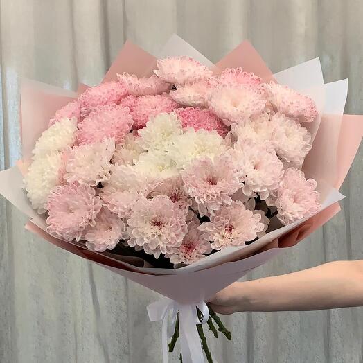 Нежный букет 💕 хризантема