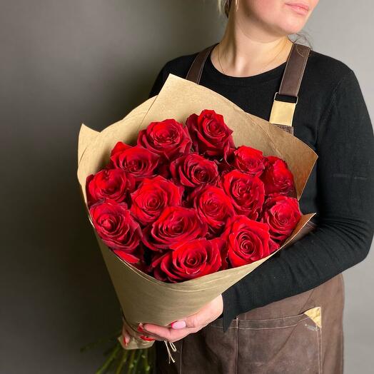Red Rose 15 pcs