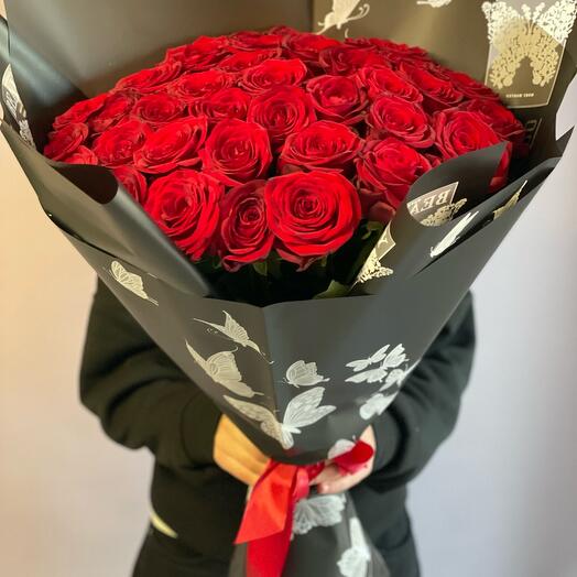 Красные Розы RED NAOMI 35