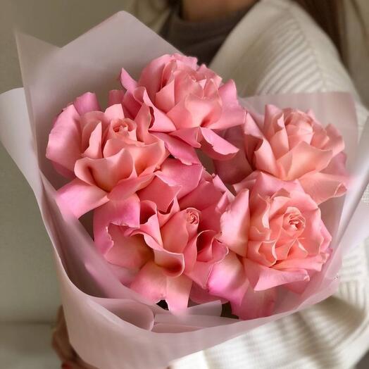 Ramo de rosas francesas