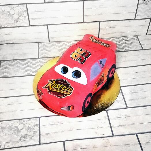 3D-торт Молния Макквин