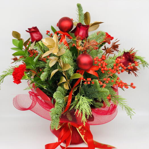 CHRISTMAS  JOY BOUQUET