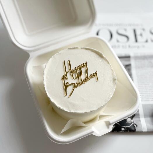 Happy birthday Bento cake