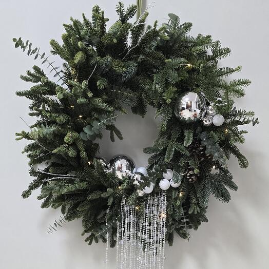 Венок из нобилиса 60 см